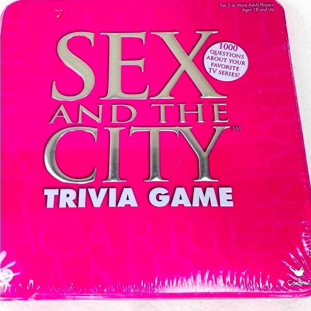 Sex and the City Trivia Game NEW in Collectible Tin Box 2 or More Adult Players